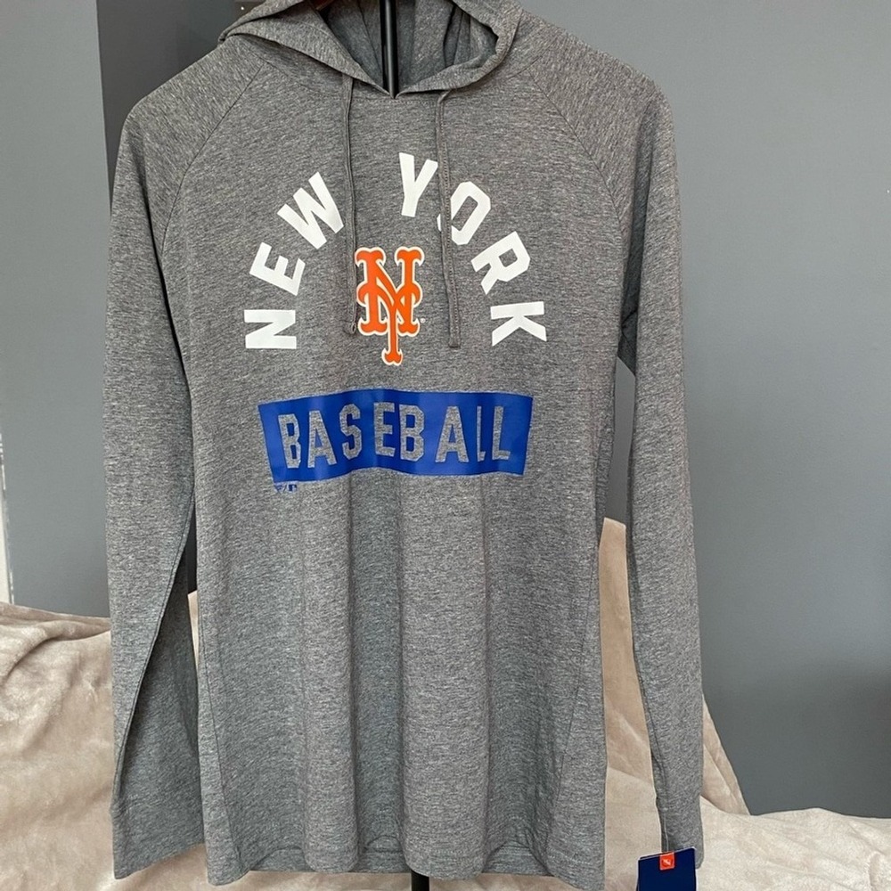 New York Mets Baseball Long Sleeve T-Shirt Hoodie